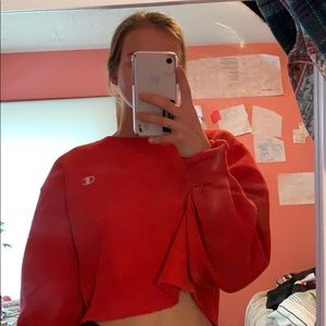 Cropped Champion Sweatshirt